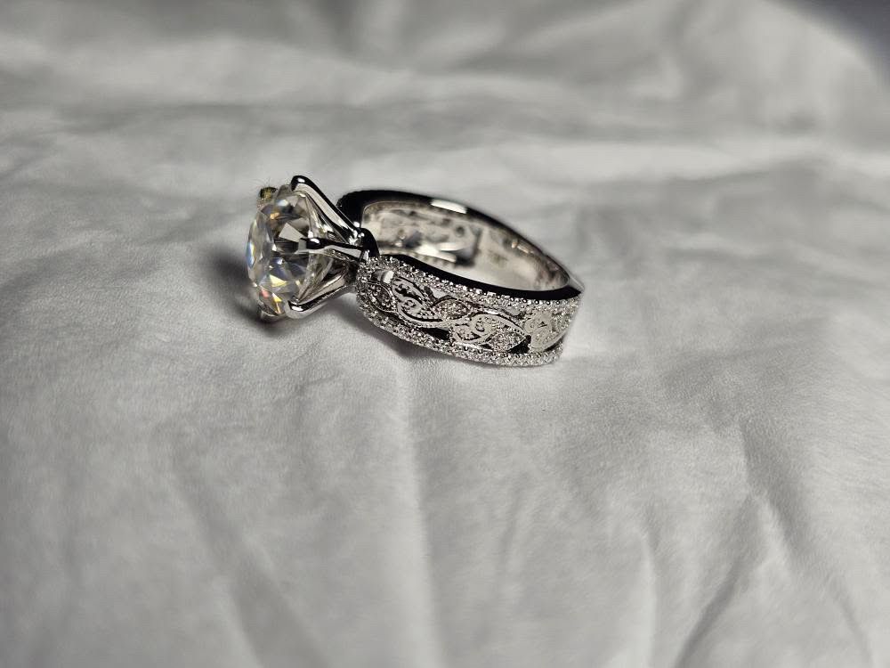2.5ct OE Cut Engagement Ring