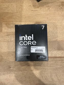 Intel Core Ultra 7 265K Desktop Processor