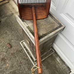 Antique cranberry rake in good condition. One of those rare things that you can play a fun game ofstump your kids with a question what does this do.  