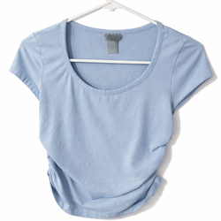Light Blue Fitted Tee – Cute Basic
