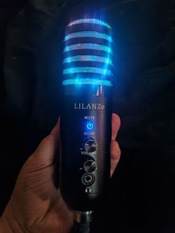 Mic for streaming, gaming, podcasting.