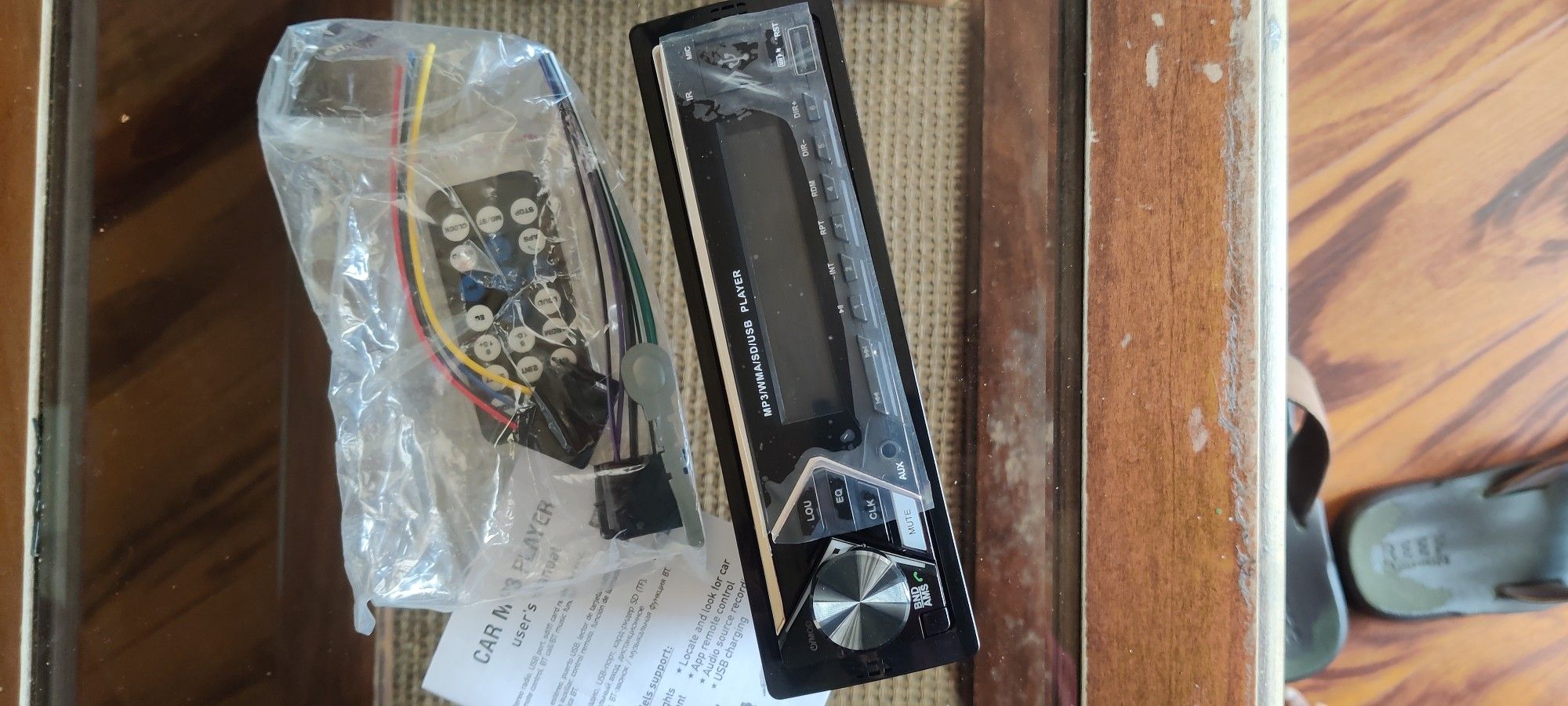 Car Stereo BT And Remote