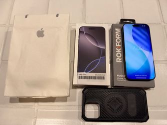 iPhone 16 Pro Max with Rockform Case