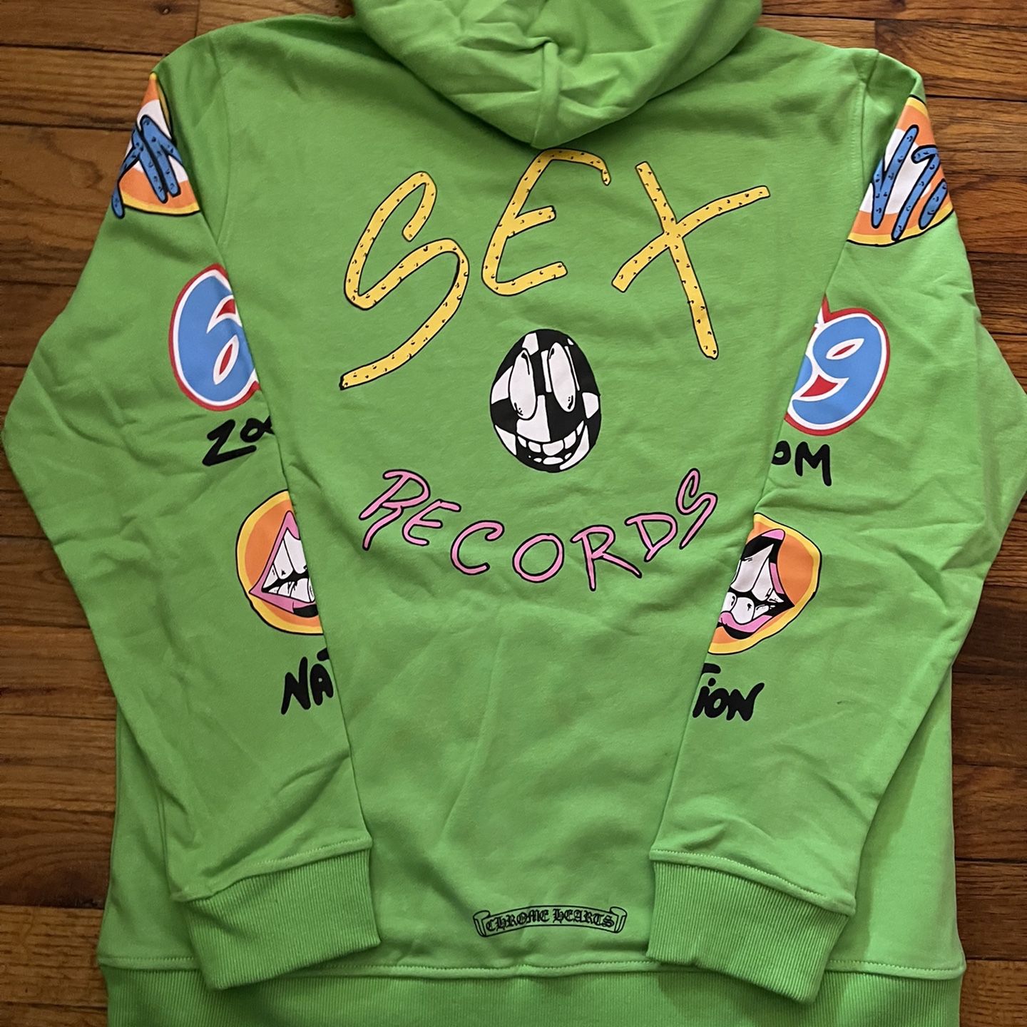 Chrome Hearts Matty Boy Sex Records Hoodie for Sale in Huntingtn