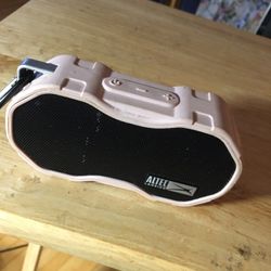 skin colored altec lansing bluetooth speaker