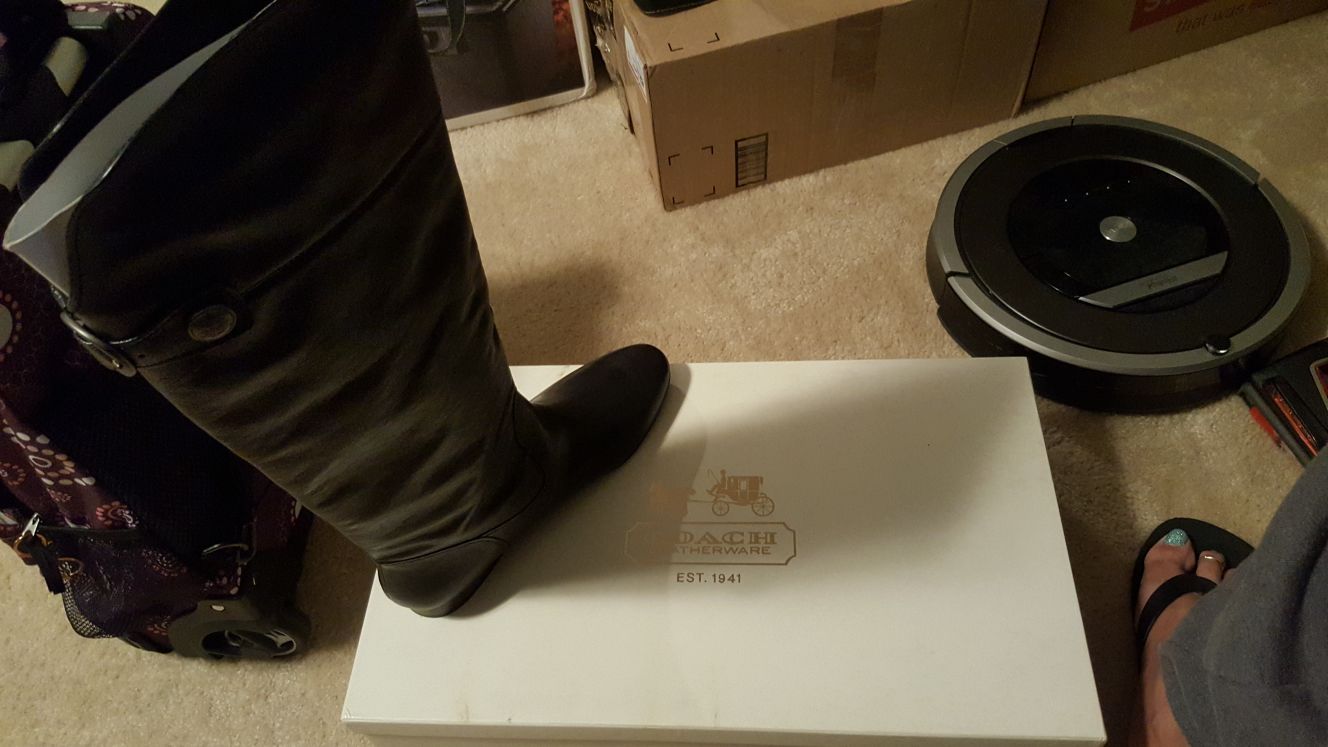 Brand new coach boots