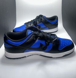New Nike Dunk Low Retro Men’s 12 Hyper Royal Black White SKU HF5441 401