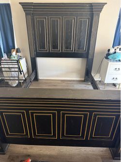 Queen bed frame