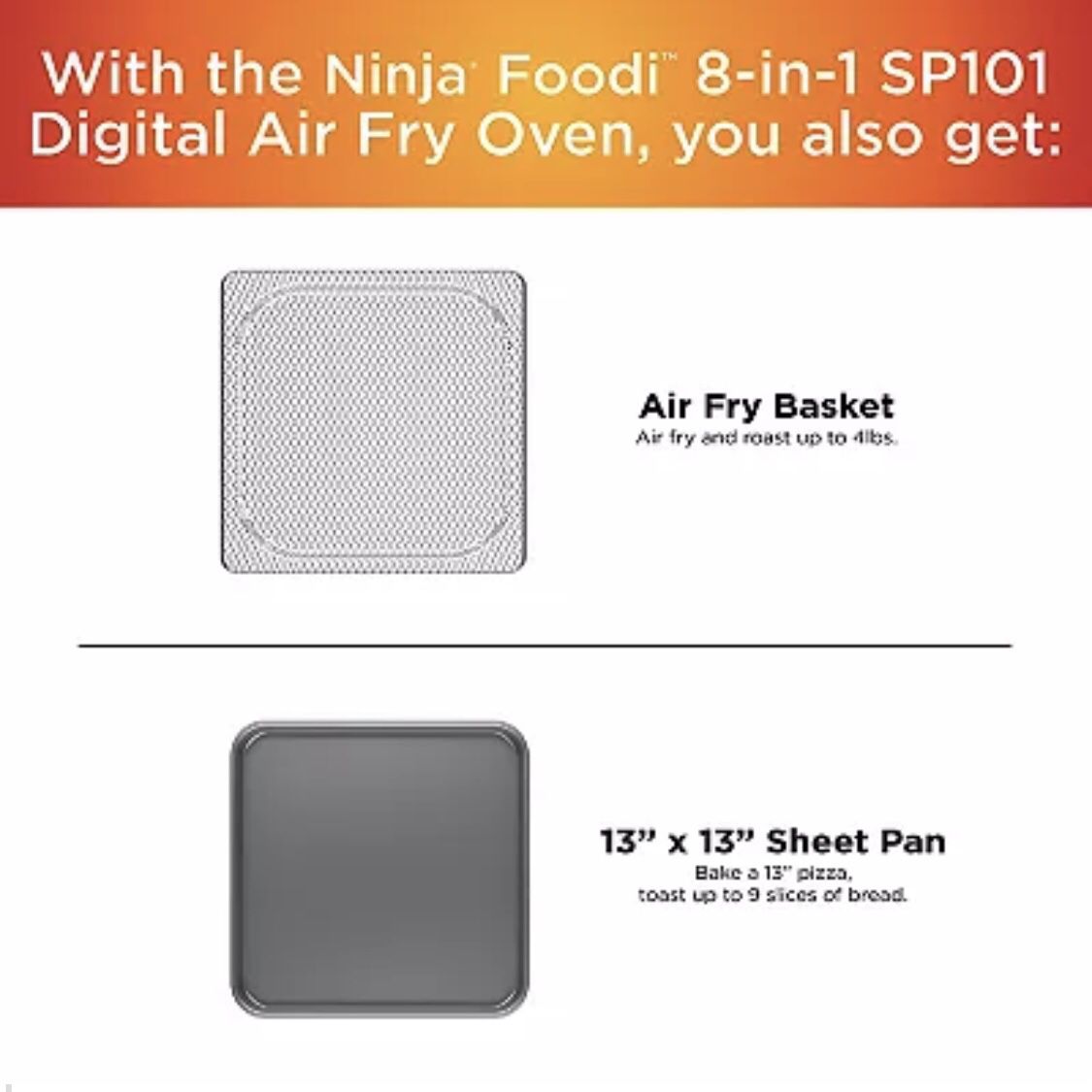 Ninja-DT200-Foodi-8-in-1-XL Pro Air Fry Oven Oven for Sale in Walnut Creek,  CA - OfferUp