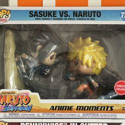 Sasuke Versus Naruto Funko Pop Anime Moment GameStop Exclusive 