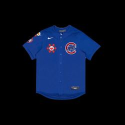 Nike Takashi Murakami + MLB World Tour Tokyo Series 2025 Cubs Away Jersey