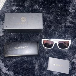 Versace Sunglasses White 