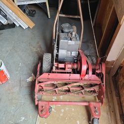 TRU CUT real Lawn Mower With Galv Catch