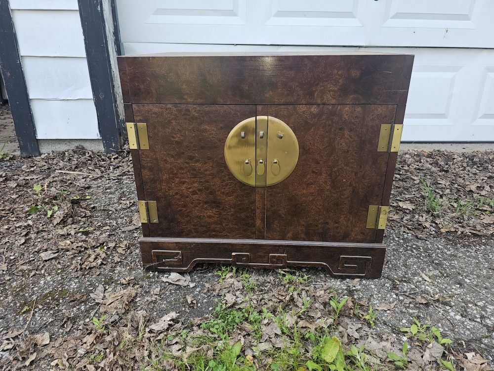 Chinese Ying Wood Cabinet
