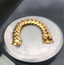 Bracelet Miami Cuban Link Gold Plated 20mm - 7inch / 8inch | 18k & 14k