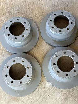 Rear Disc Brake Rotor - GM ((contact info removed)8) X4