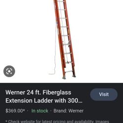 24ft EXT ladder