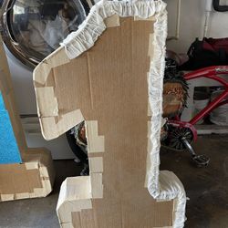 2 Unfinished Piñatas