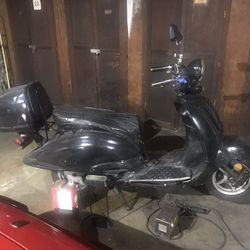 Two Stroke Motorcycle Scooter 