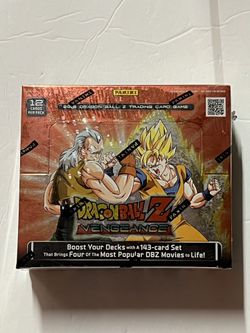Dragon Ball Z Trading Card Game Vengeance Booster Box [Panini]