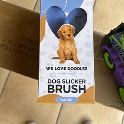 We love Doodles Dog Slicker Brush Large 