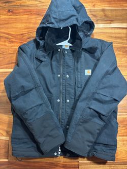 Black carhartt jacket size M