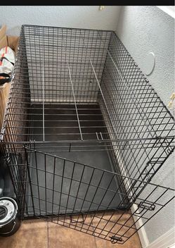 Large dog kennel