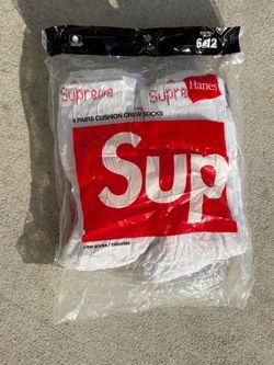 🔥 🧦4 pack Supreme socks