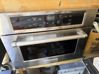 KitchenAid Built-In Microwave Oven 24in Stainless Steel — For Parts / Not Working