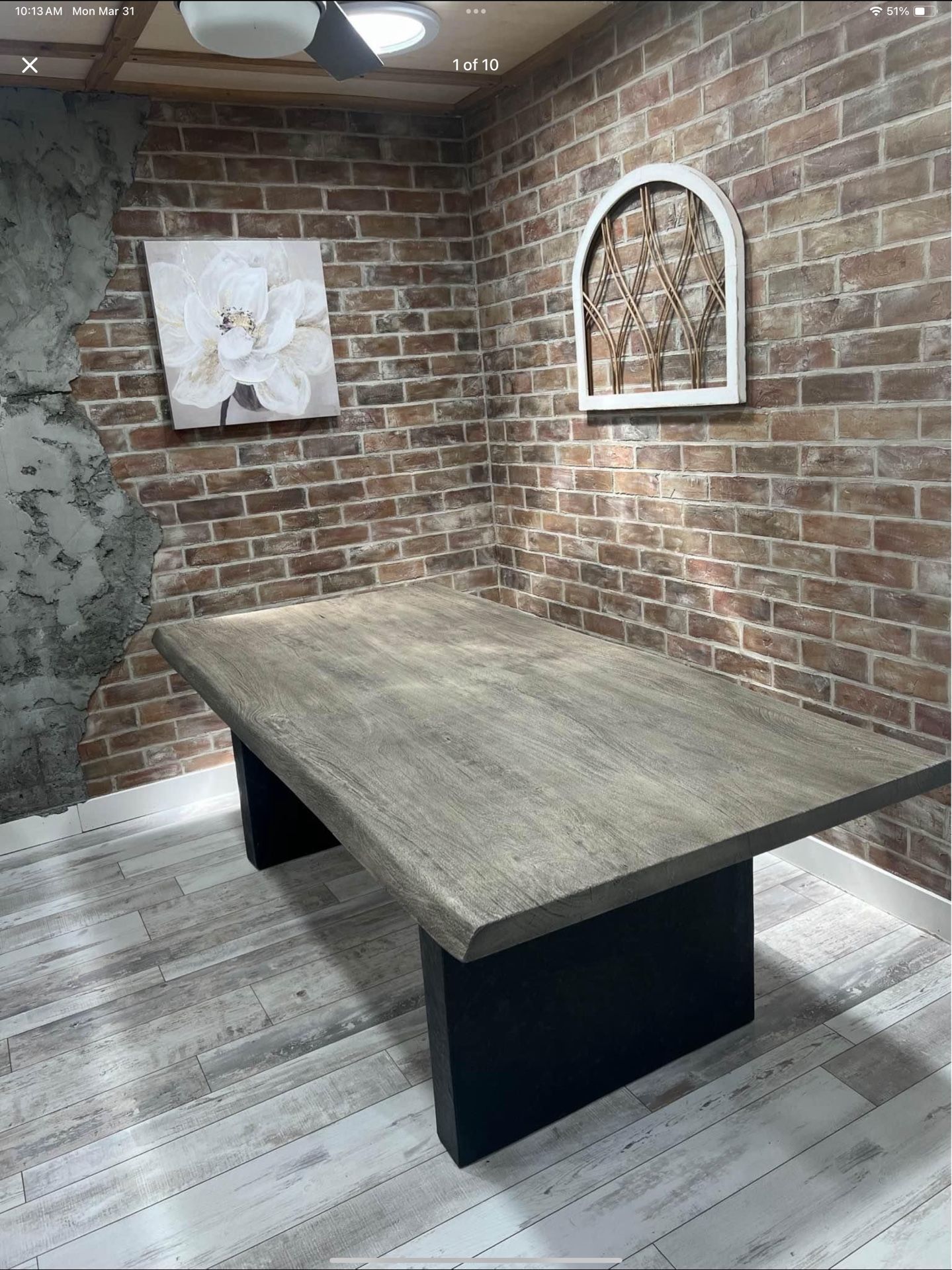 Live edge Dining Table