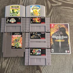 Video Games SNES. NES. N64. Nintendo Switch READ DESCRIPTION FOR PRICES