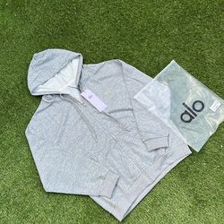 Alo (grey) zip up
