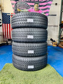 💰 Best deals are ca$h in person 4 USED TIRES 275/60R20 BRIDGESTONE DUELER RHS 275 60 20