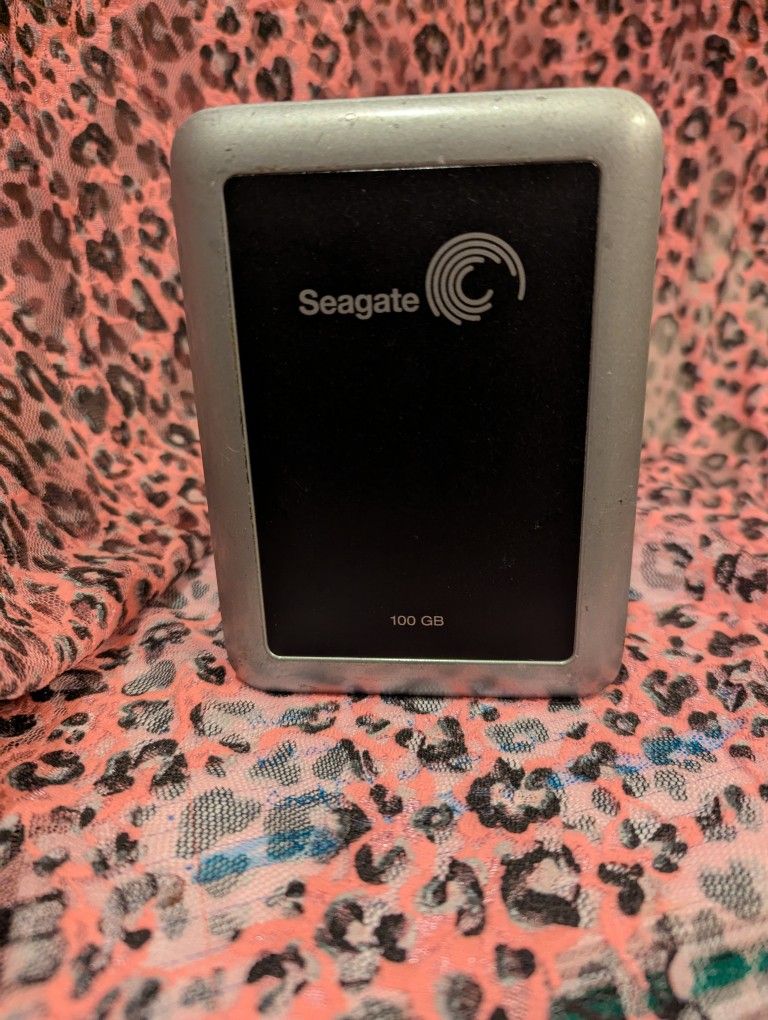 Seagate external hard drive,