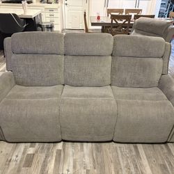 Grey Couch And Chair 