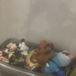 Lot Of Random Plush A Couple In Original Bag, Tag Still On Good Condition 