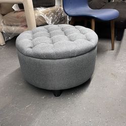 New Storage Ottoman Gray Color Dimensions Pictures 