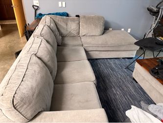 Free sectional and ottoman