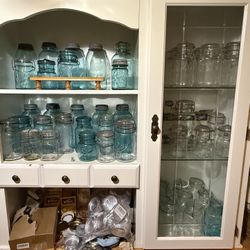 Lots Of Vintage Mason Canning Jars Available 