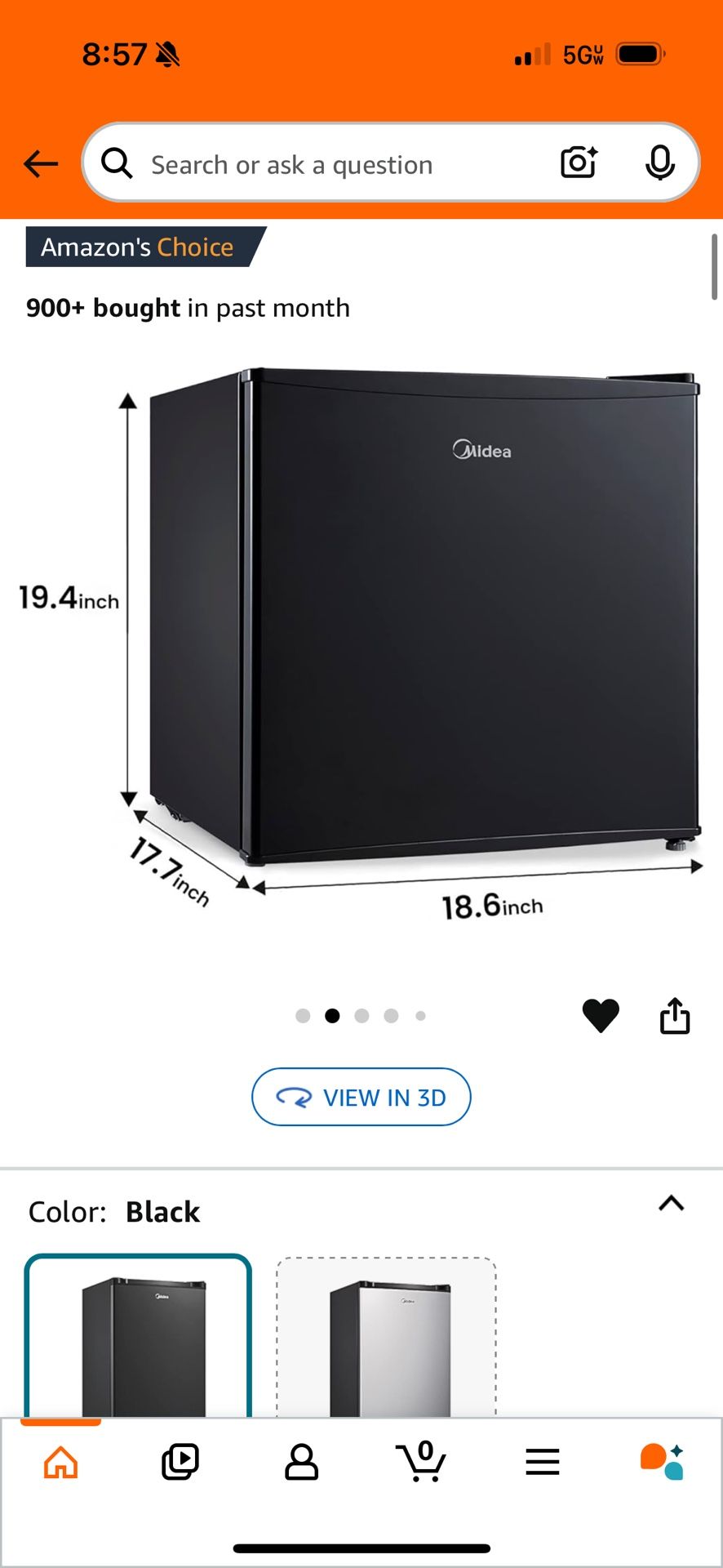 Midea Mini Fridge