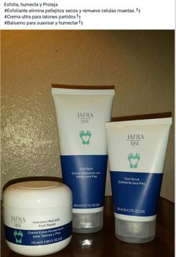 Tratamiento suavisante para pies