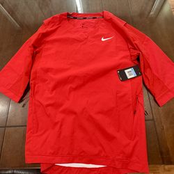 Nike Baseball Pullover Red Men's Medium New With Tags