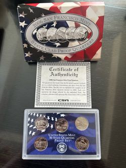 Collectible $.25 coins