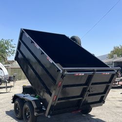 DUMP TRAILER 8x10x4 