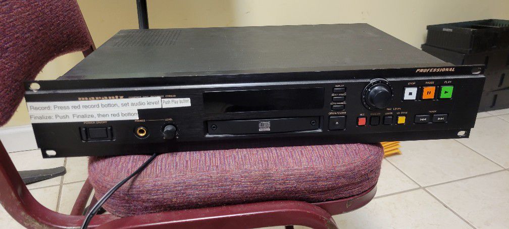 Marantz CD recorder model CD 630U
