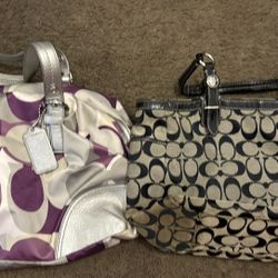 Vintage Coach Purses, And Wallet