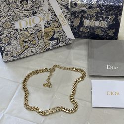 New Dior Chocker Necklace 