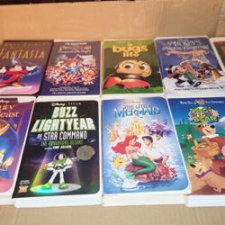 VHS DISNEY COLLECTORS VIDEOS
