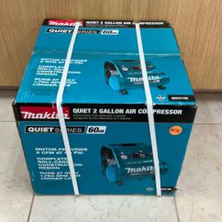 MAKITA MAC2100Q QUIET 2 GALLON AIR COMPRESSOR.