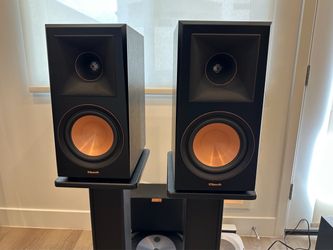 Klipsch RP-600M Speakers + Dual SUB100 Subwoofers Package